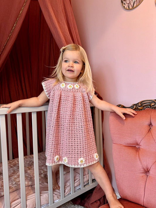Baby & Children’s Daisy Dress Crochet Pattern