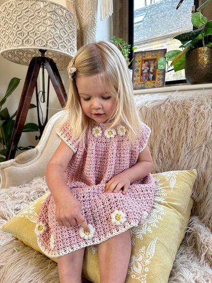 Baby & Children’s Daisy Dress Crochet Pattern