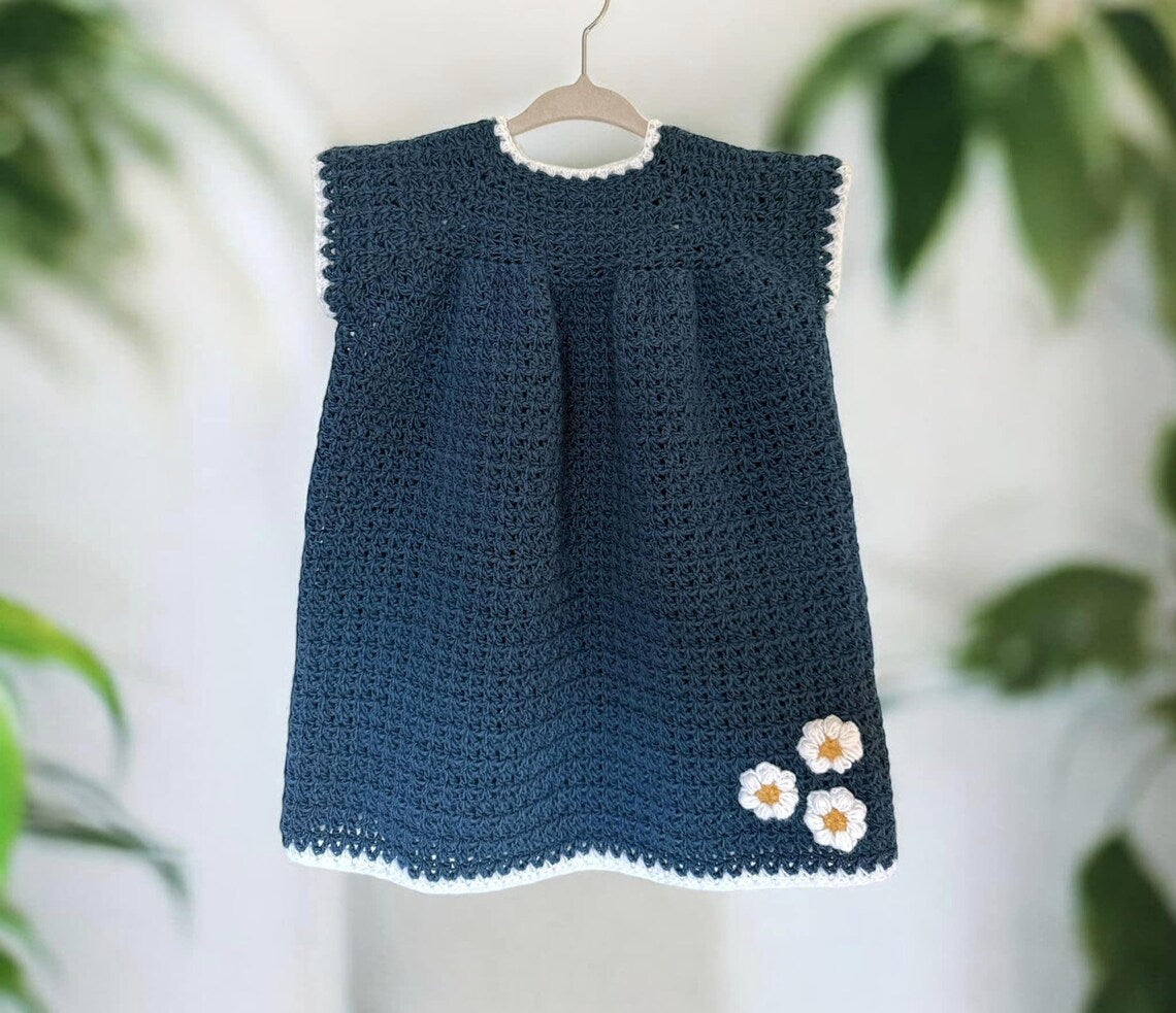 Baby & Children’s Daisy Dress Crochet Pattern