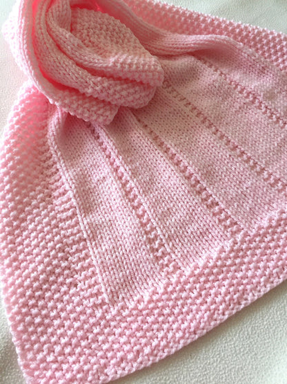 Easy Baby Blanket Knitting Pattern