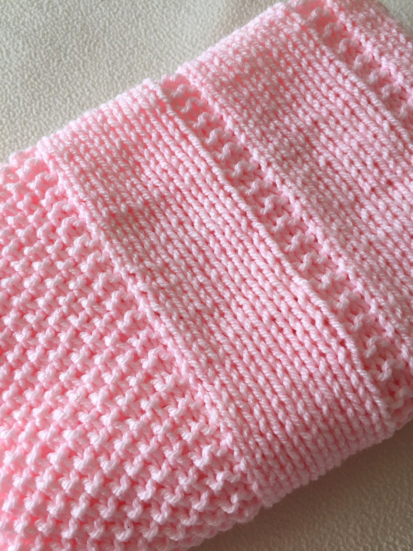 Easy Baby Blanket Knitting Pattern