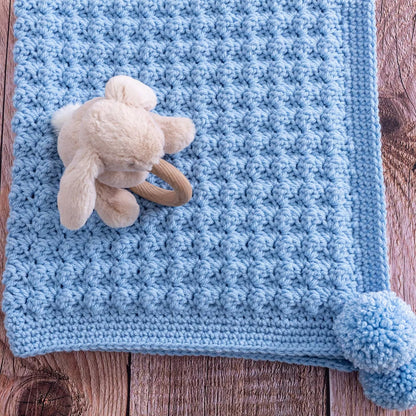 Easy Chunky Crochet Baby Blanket Pattern