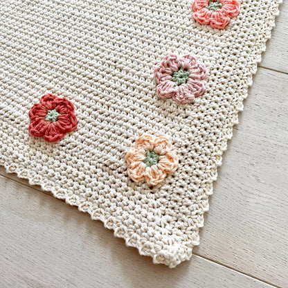 Easy Flower Fairy Blanket Crochet Pattern