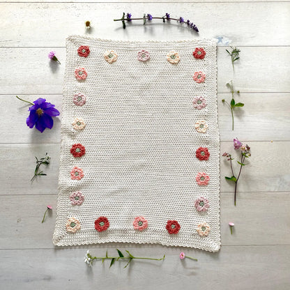Easy Flower Fairy Blanket Crochet Pattern