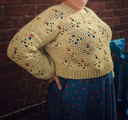 Festive 2-in-1 Jumper and Cardi Crochet Pattern