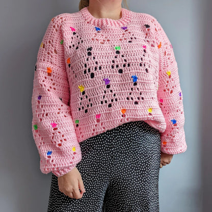 Festive 2-in-1 Jumper and Cardi Crochet Pattern