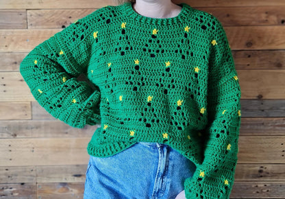 Festive 2-in-1 Jumper and Cardi Crochet Pattern