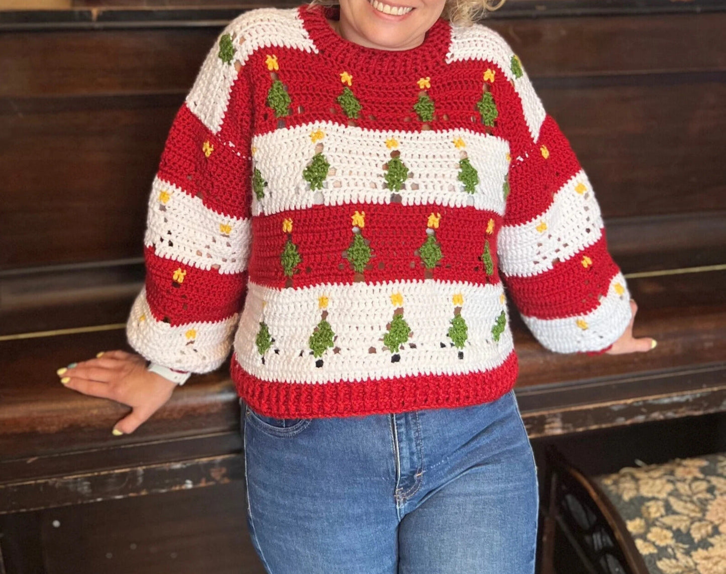 Festive 2-in-1 Jumper and Cardi Crochet Pattern