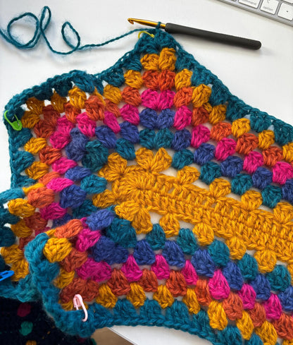 Granny Flexi Crochet Pattern