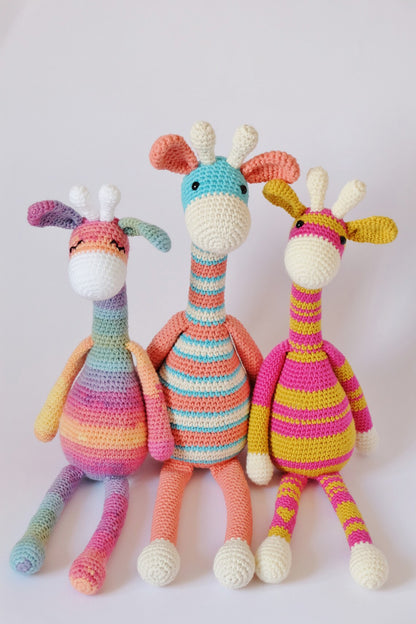 Giraffe Amigurumi Crochet Pattern