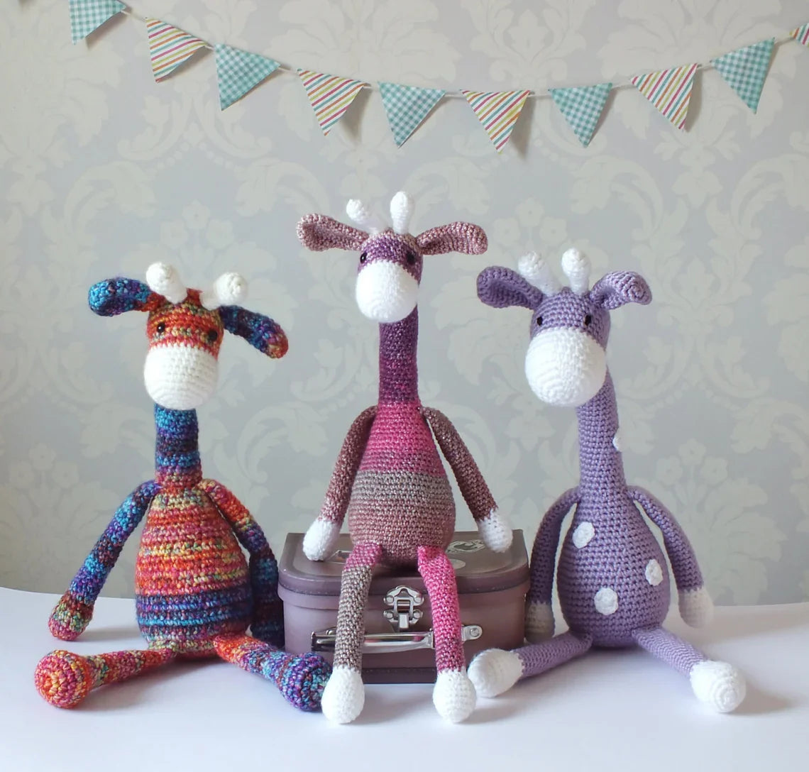 Giraffe Amigurumi Crochet Pattern