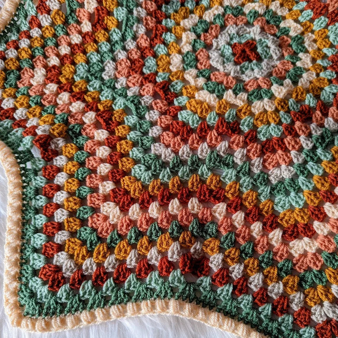 Granny Stardust Crochet Pattern