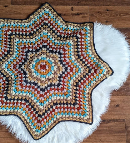 Granny Stardust Crochet Pattern