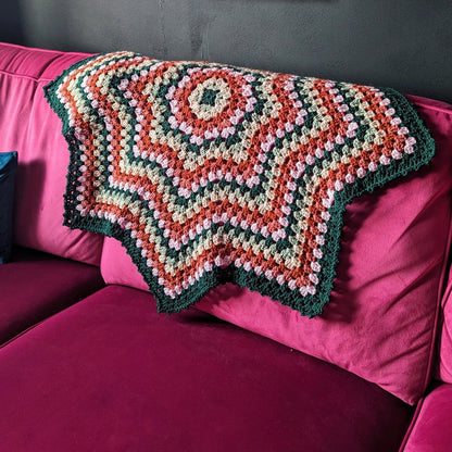 Granny Stardust Crochet Pattern