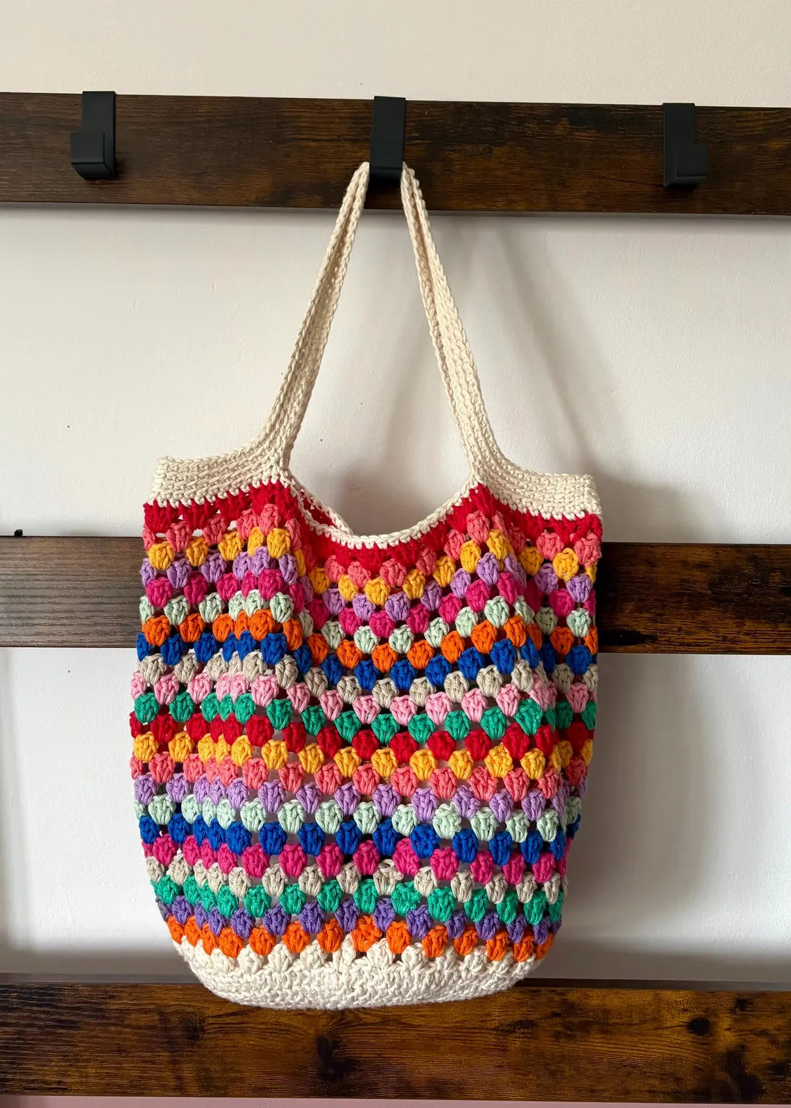 Granny Stitch Market Bag Crochet Pattern