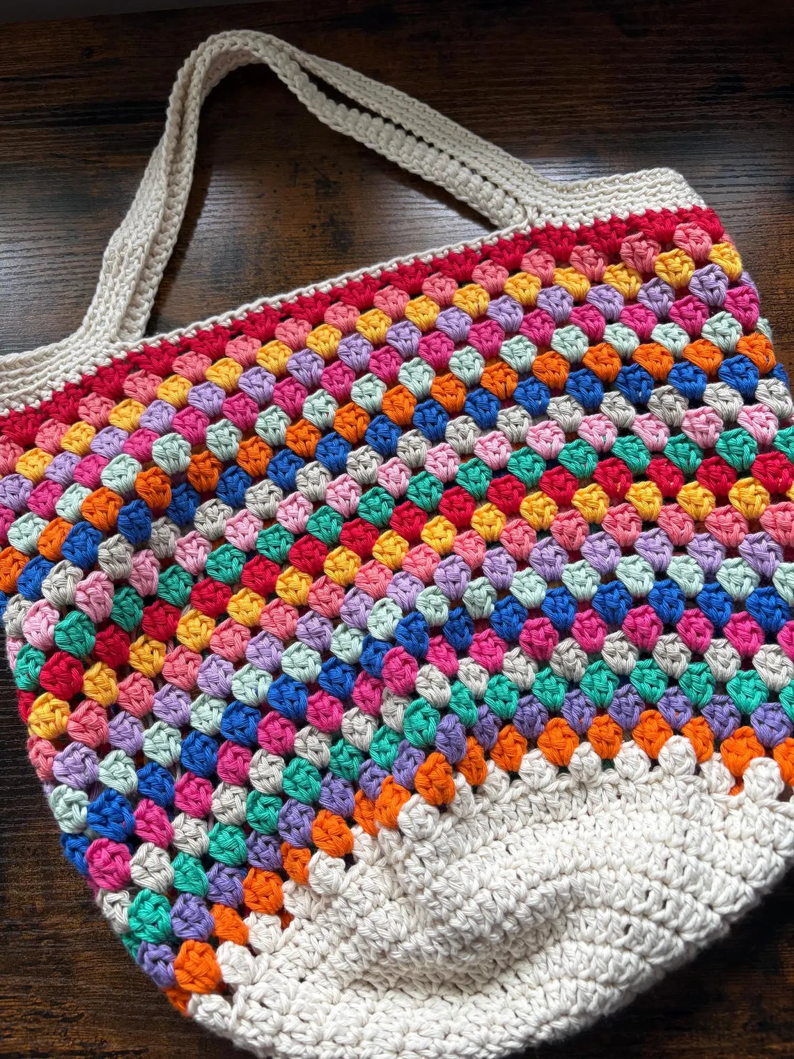 Granny Stitch Market Bag Crochet Pattern