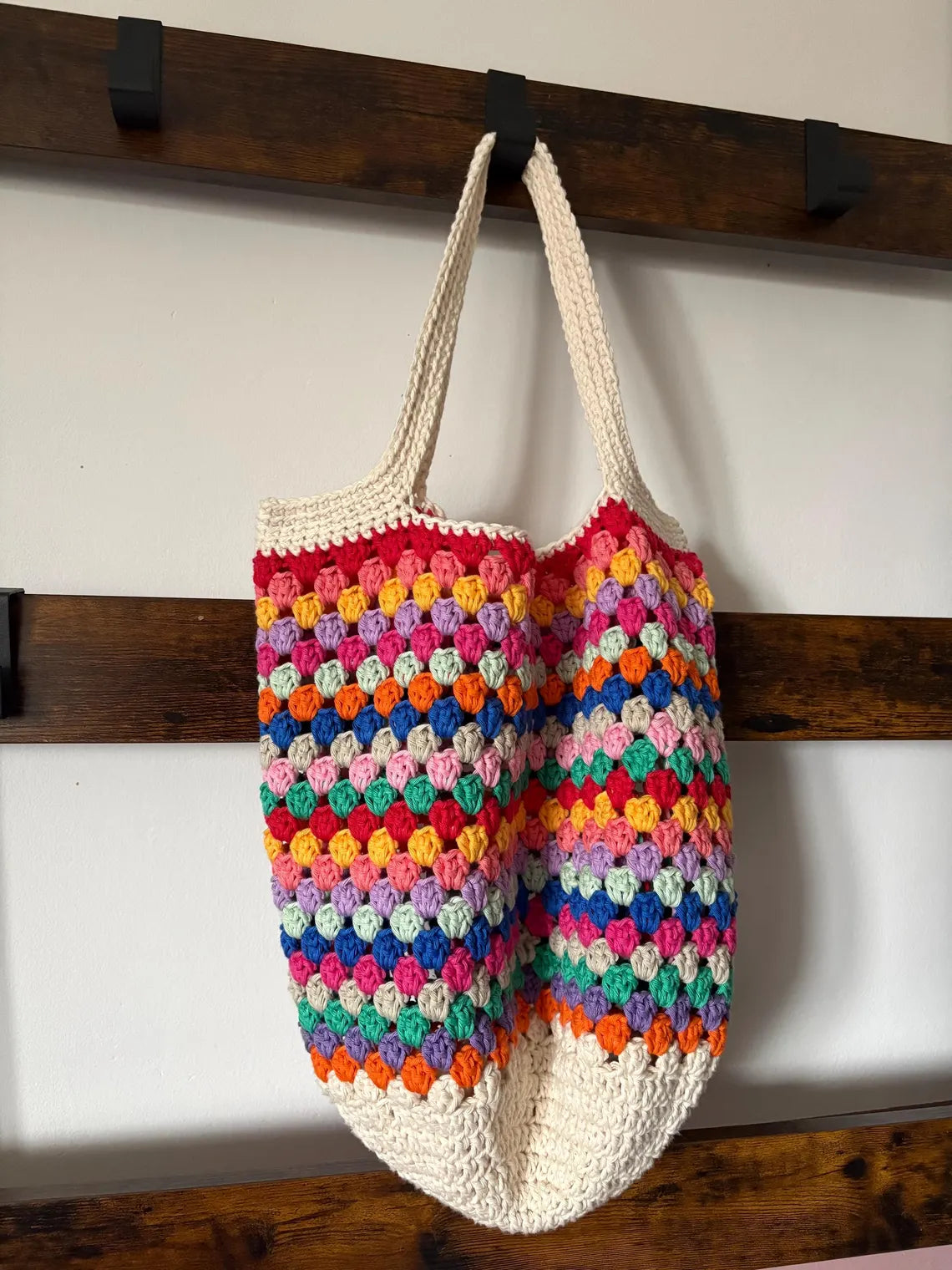 Granny Stitch Market Bag Crochet Pattern