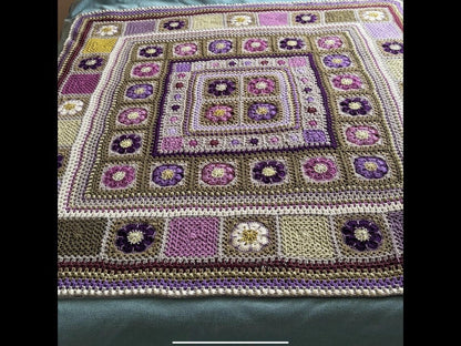 The Hellebores Blanket Crochet Pattern