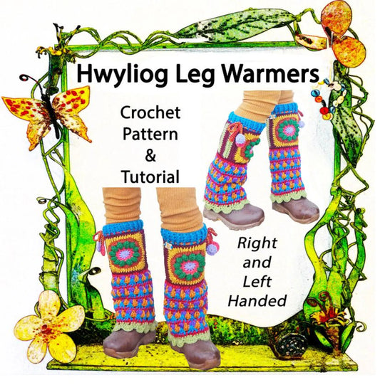Hwylïog Leg Warmer Crochet Pattern