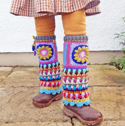 Hwylïog Leg Warmer Crochet Pattern