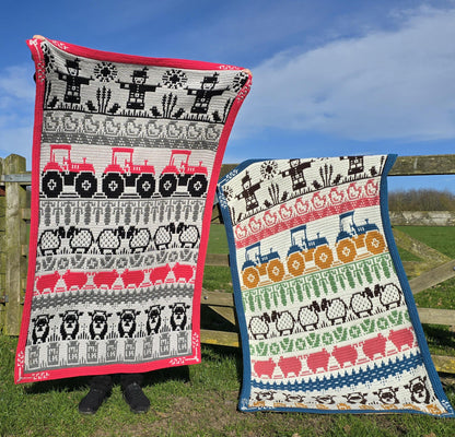 Harmony Farm Mosaic Blanket Crochet Pattern