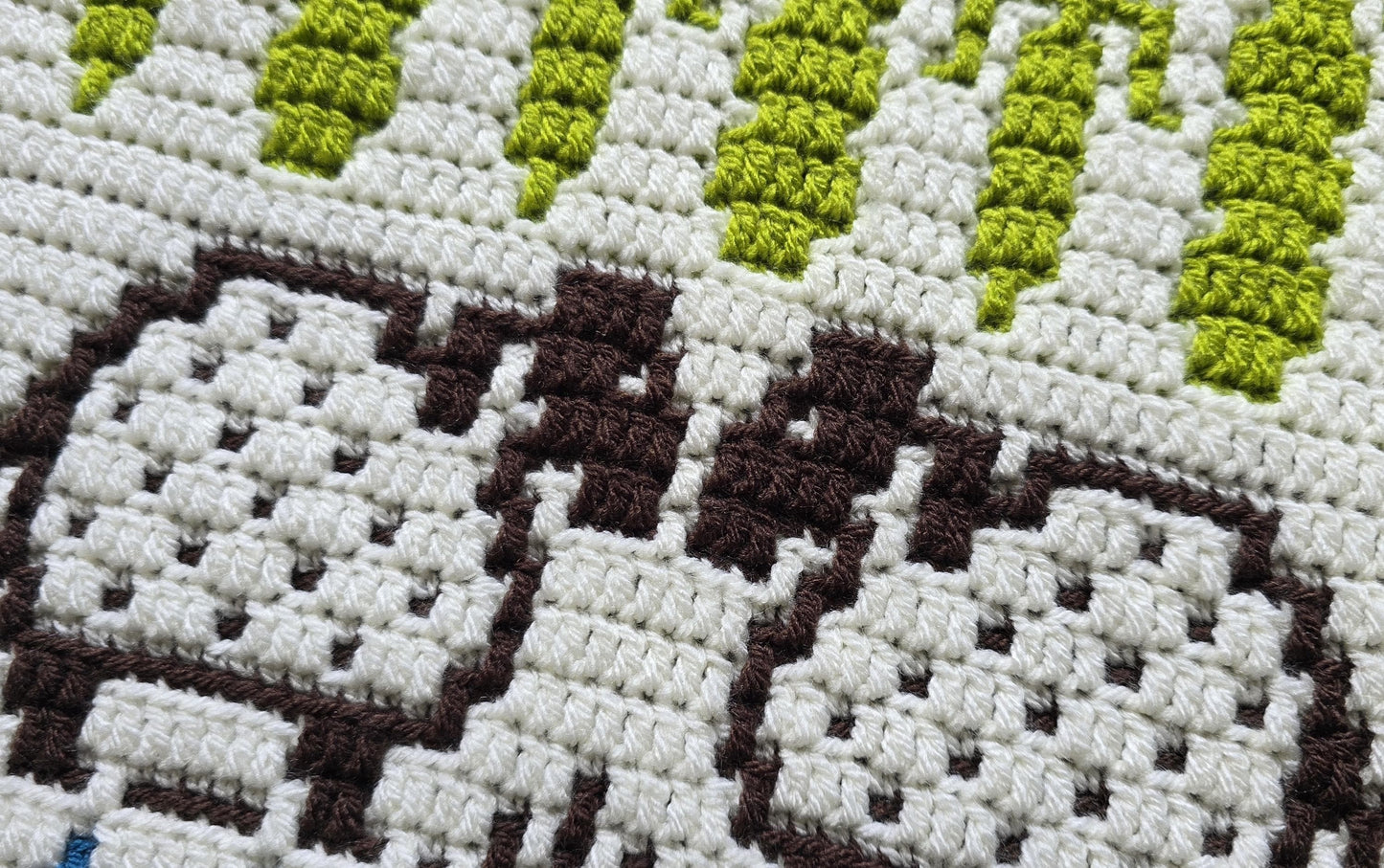 Harmony Farm Mosaic Blanket Crochet Pattern