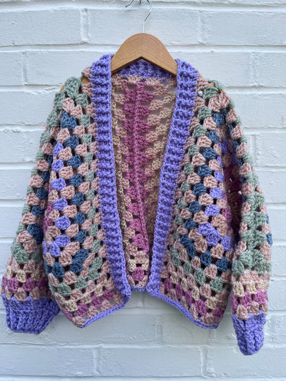 Hexagon Cardigan Crochet Pattern