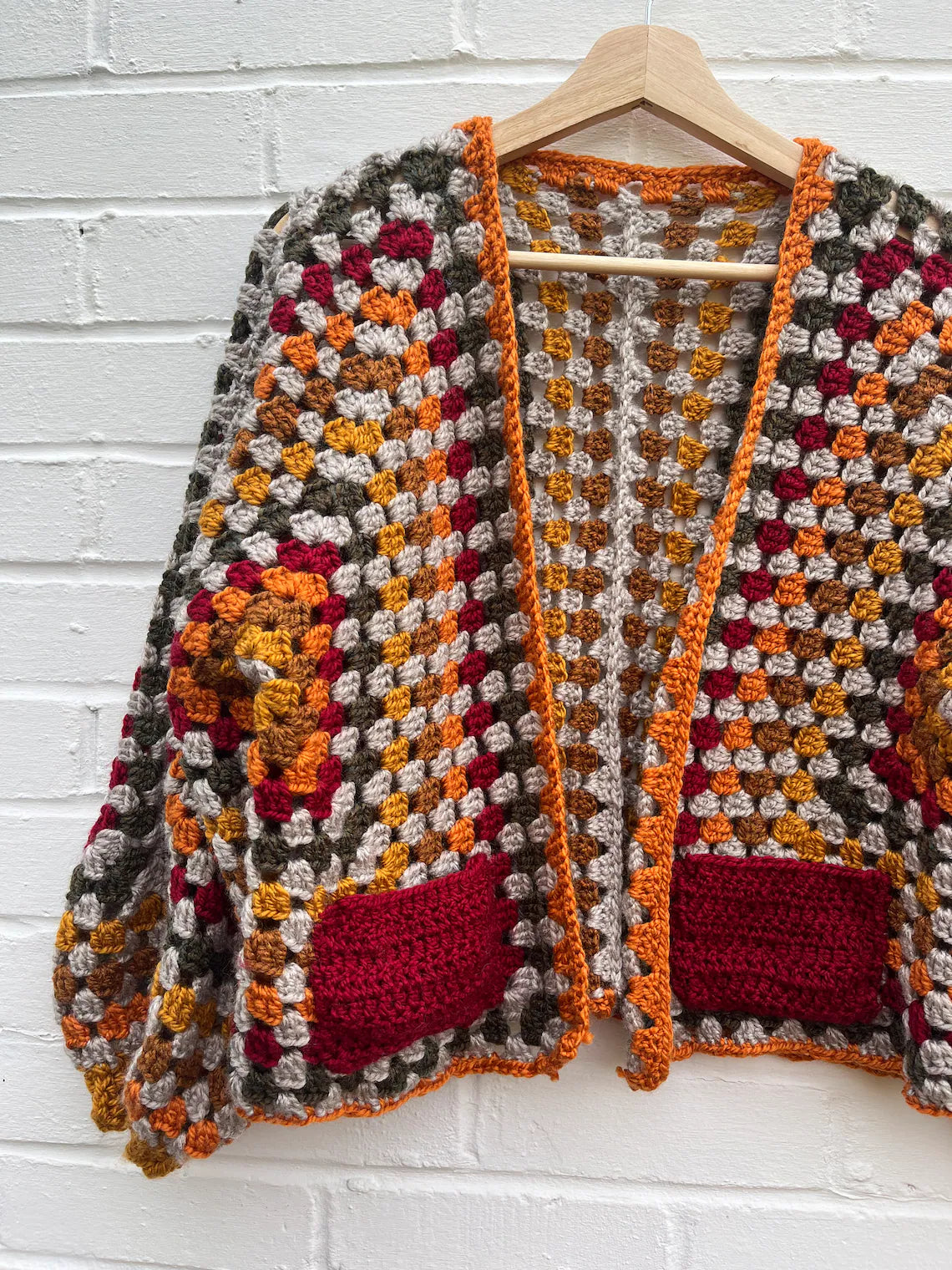 Hexagon Cardigan Crochet Pattern