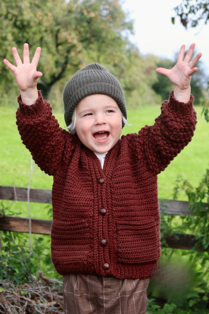 Jude Cardigan Crochet Pattern