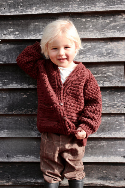 Jude Cardigan Crochet Pattern