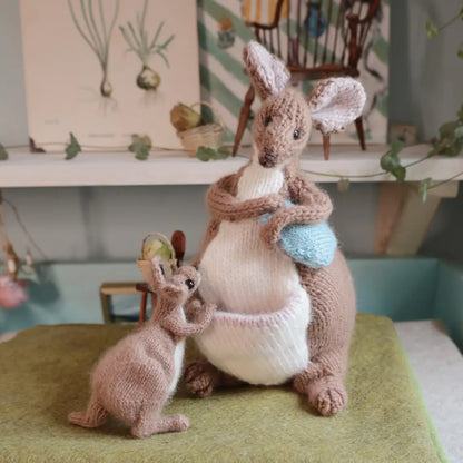 Kanga Kangaroo Knitting Pattern