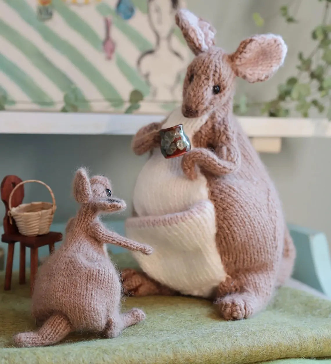 Kanga Kangaroo Knitting Pattern