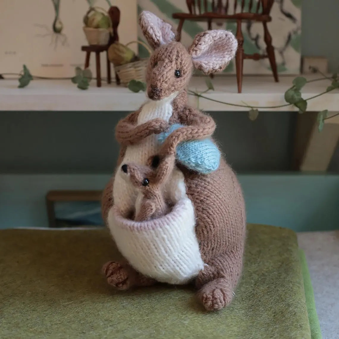 Kanga Kangaroo Knitting Pattern