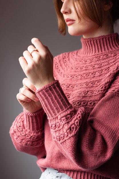 Love Number Sweater Knitting Pattern