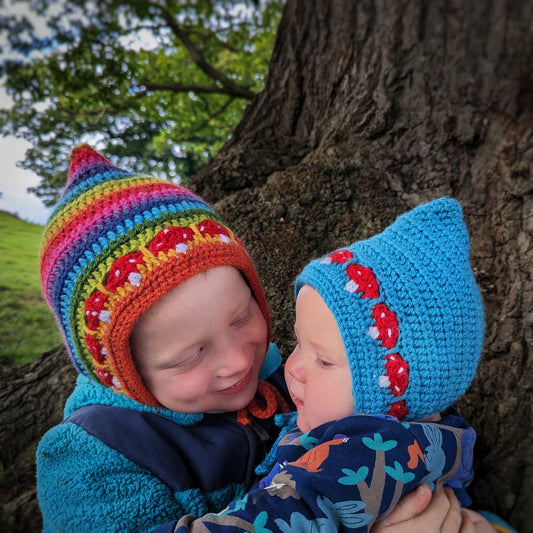 Mushroom Pixie Hat Crochet Pattern
