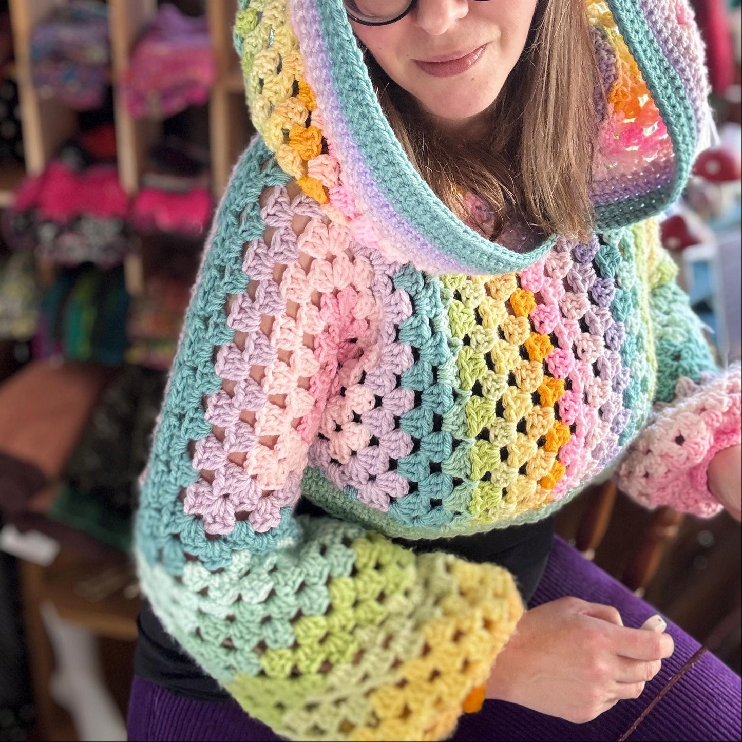 Magic Hooded Jumper Crochet Pattern