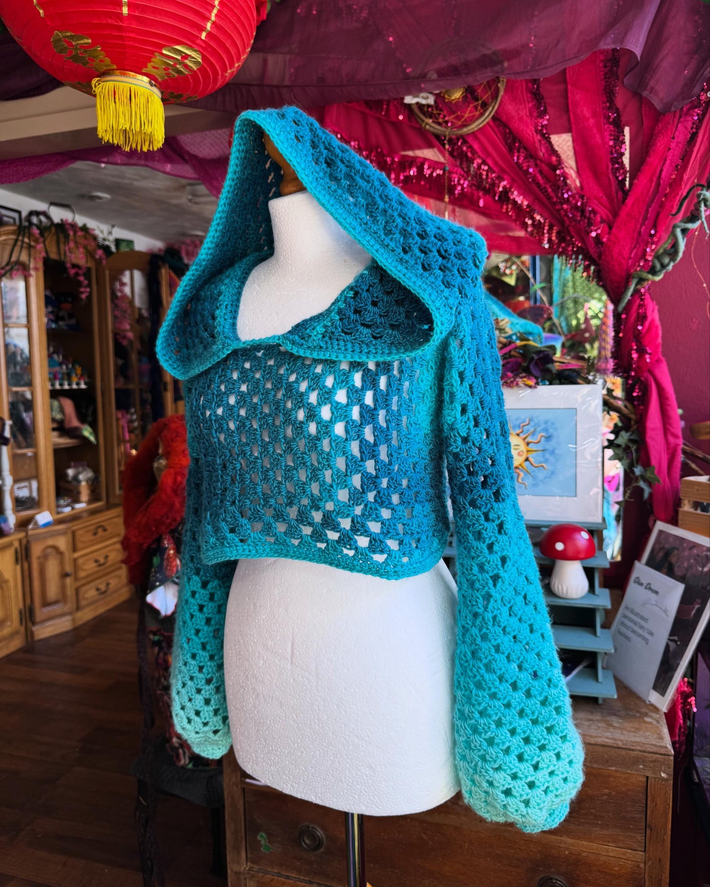 Magic Hooded Jumper Crochet Pattern