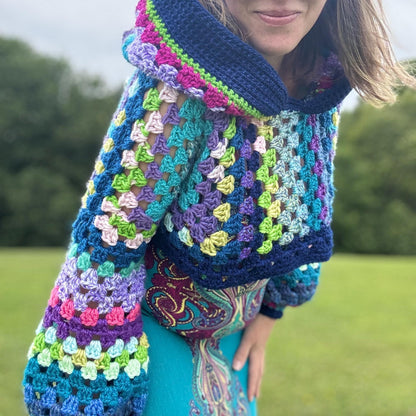 Magic Hooded Jumper Crochet Pattern
