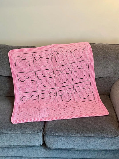 Magical Mystical Mouse Blanket Crochet Pattern