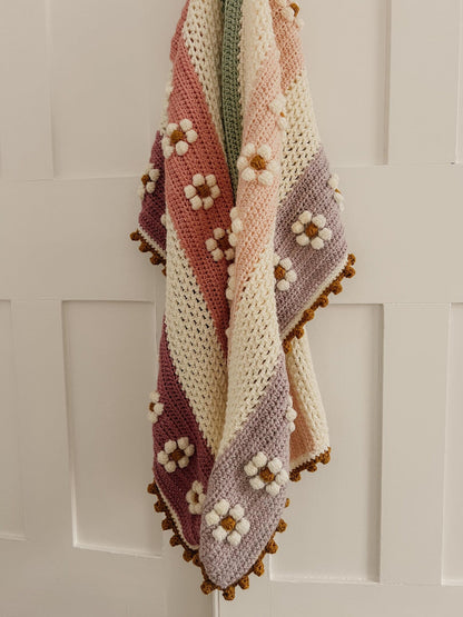 The Marion Baby Blanket Crochet Pattern