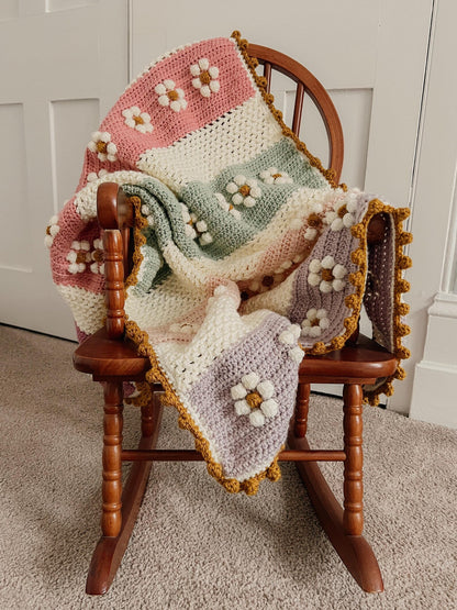 The Marion Baby Blanket Crochet Pattern