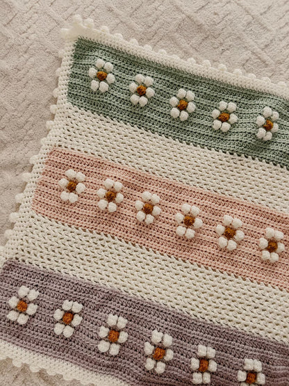 The Marion Baby Blanket Crochet Pattern