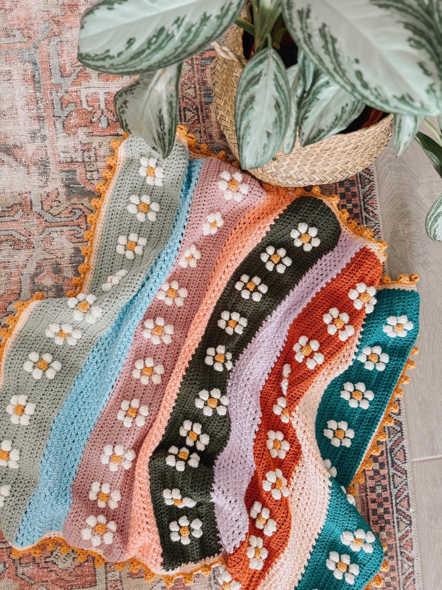The Marion Baby Blanket Crochet Pattern