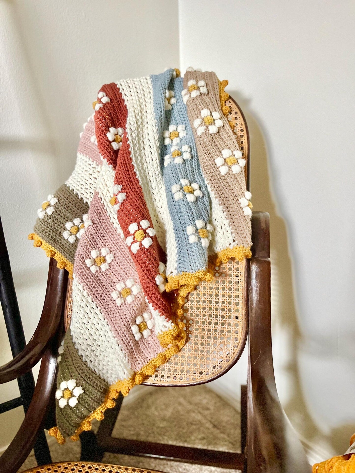 The Marion Baby Blanket Crochet Pattern