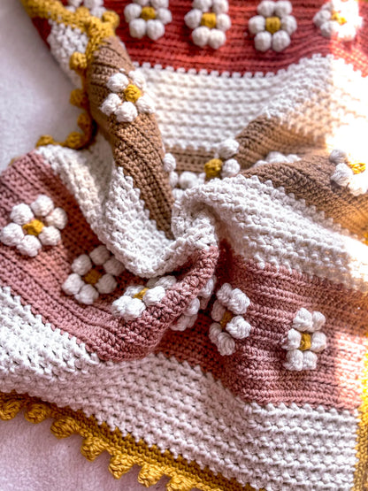 The Marion Baby Blanket Crochet Pattern