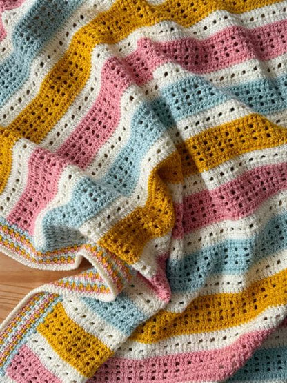 Maytime Blanket Crochet Pattern