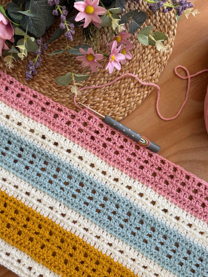 Maytime Blanket Crochet Pattern