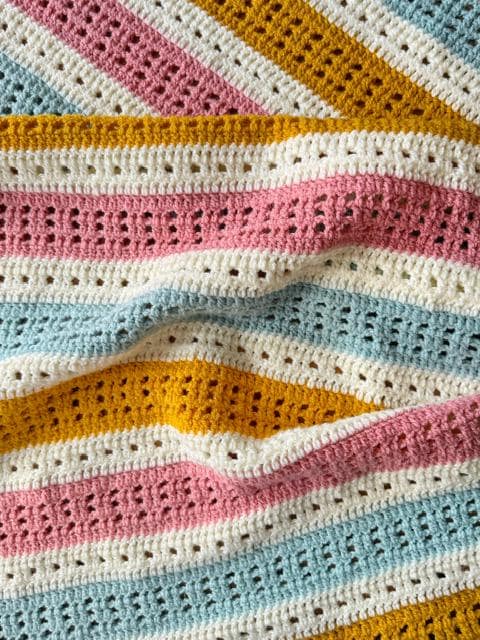 Maytime Blanket Crochet Pattern