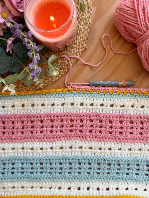Maytime Blanket Crochet Pattern