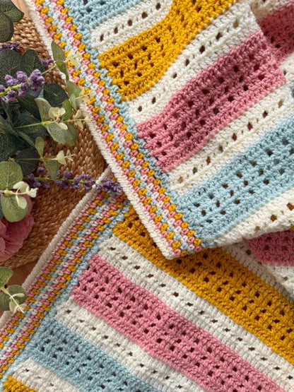 Maytime Blanket Crochet Pattern